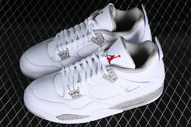 All categories Air Jordan Jordan series basketball shoes Air Jordan 4 GX foreign trade version Air Jordan 4 Retro "White Oreo" AJ4 Joe 4 White Oreo CT8527-100